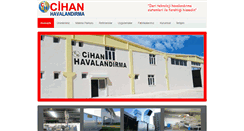 Desktop Screenshot of cihanhavalandirma.com