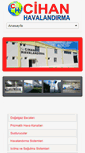 Mobile Screenshot of cihanhavalandirma.com